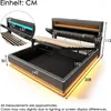Flieks Polsterbett 140x190cm mit Ladefunktion (USB & Produktbild-Vorschau 4