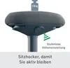 Esselte Leitz Ergo Active - Hocker - ergonomisch - Produktbild-Vorschau 5