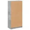 Highboard mit Türen Betongrau 68x37x142 cm Holzwerkstoff Produktbild-Vorschau 9