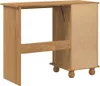 vidaXL Scrivania ASKIM Marrone 95 x 40 x 75 cm Legno Anteprima dell’immagine prodotto 7