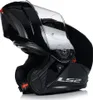 LS2 Klapphelm FF908 Strobe II Solid, schwarz, 3xl Produktbild-Vorschau 4