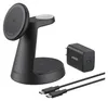 Anker MagGo, da interno, USB, ricarica wireless, nero Anteprima dell’immagine prodotto 6
