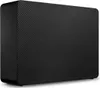 A black external hard drive with a carbon fiber texture on the front. Anteprima dell’immagine prodotto