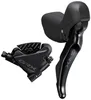 SHIMANO Scheibenbremse GRX RX 400 HR, rechts, mit STRX400, Produktbild-Vorschau 4