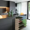 Relaxdays Weinregal, für 60 Weinflaschen, stapelbares Produktbild-Vorschau 3