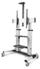 StarTech.com Rolling TV Cart/Stand On Wheels, Up to Produktbild-Vorschau 1