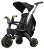 Doona Liki Trike s einklappbares Dreirad Nitro Black Produktbild-Vorschau 1
