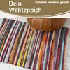 LS-LebenStil Fleckerlteppich Dehli 90x60cm Teppich Bunt Produktbild-Vorschau 4