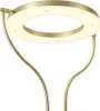 Moderne Stehleuchte Gold mit Lesearm inkl  LED und Dimmer Produktbild-Vorschau 2