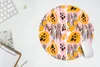 MuchoWow® Mauspad Mousepad Rosa - Orange - Formen - Muster Produktbild-Vorschau 5