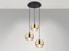 Globo Lighting|Hängeleuchte Metall schwarz matt, 3x E27 Produktbild-Vorschau 3