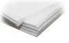 A stack of white disposable bed sheets. Produktbild-Vorschau
