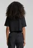 Urban Classics Ladies Short Oversized Tee noir - S Voir les images du produit 2