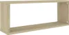 vidaXL Cube Shelves 6 ks Sonoma Oak 60x15x23 cm odvozený Náhled obrázku produktu 4