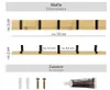 ONVAYA® Garderobenhaken | Bambus | Wandgarderobe | Produktbild-Vorschau 3