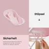 Babywanne, Sitz, Ständer, Abfluss – Rosa Produktbild-Vorschau 5