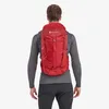 Rucksack "Trailblazer 25" von Montane; rot; getragen von einer Person von hinten. Náhľad obrázku produktu