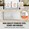 VEVOR porta di accesso al barbecue, 1067 x 534 mm, doppia Anteprima dell’immagine prodotto 3