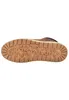 The sole of a brown boot with the brand name 'TOM TAILOR' embossed on it. Produktbild-Vorschau