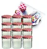 12er Set Sturzglas 350 ml Marmeladenglas Einmachglas Produktbild-Vorschau 1