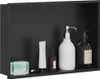 vidaXL Sprchový kout černý 45 x 30 x 9,5 cm nerezová ocel Náhled obrázku produktu 2