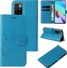 Handyhülle für Xiaomi Redmi 10 Floral Blumen Schmetterling Produktbild-Vorschau 1