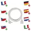 Prodlužovací kabel 5 m / 1 zásuvka / bílý / PVC / 1 mm2 Podgląd zdjęcia produktu