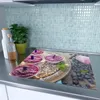 Spritzschutz Herdabdeckplatte Schneidebrett aus Glas Produktbild-Vorschau 2