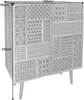 Massives Highboard MARRAKESCH 120cm Mangoholz mit Produktbild-Vorschau 10