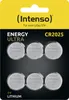 Intenso Lithium Knopfzellen Energy Ultra CR 2025 6er Produktbild-Vorschau 1