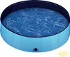 A blue inflatable pool filled with water, shown from a slightly elevated angle. Produktbild-Vorschau