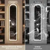 UnboxG LED Ganzkörperspiegel 150x40 cm, Bogenspiegel mit Produktbild-Vorschau 8