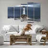 Bild auf Leinwand - Leinwandbild - Leuchtturm Meer - Produktbild-Vorschau 6