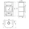 Thermia Kaminofen Bali Max Naturstein grau 8,5 kW Produktbild-Vorschau 10