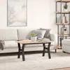 Nohy ke konferenčnímu stolu Y rám 80 x 40 x 43 cm ocel Náhled obrázku produktu 3