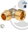 tecuro Winkel 90° Eurokonus G 3/4 Zoll AG x G 1/2 Zoll AG, Produktbild-Vorschau 3