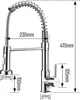 STANEW Wasserhahn Küche, Hochdruck Küchenarmatur Produktbild-Vorschau 3
