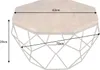 riess-ambiente Design Couchtisch DIAMOND 70cm natur Produktbild-Vorschau 7