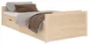 vidaXL Massivholzbett mit Schubladen Kiefer 90x200 cm Produktbild-Vorschau 1