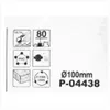 Makita P-04438 Spazzola abrasiva in Nylon K80 100 mm - Anteprima dell’immagine prodotto 4