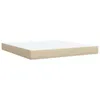 Boxspringbett mit Matratze Creme 180x200 cm Stoff Produktbild-Vorschau 10