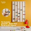 Creative Deco Drewniany Organizer Półka Kolekcjonerska na Podgląd zdjęcia produktu 3