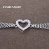 GW anklet serce srebro 925 cyrkonie zestaw biżuteria damska Podgląd zdjęcia produktu 8