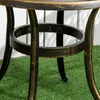 Gartentisch Beistelltisch rund wetterfest, Gussaluminium Produktbild-Vorschau 10
