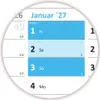 Rainbow Premium Classic2 Wandkalender / Wandplaner DIN A0 Produktbild-Vorschau 2