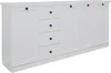 Trendteam BrandsonBaxter Sideboard Weiß Nachbildung 88 x Produktbild-Vorschau 2