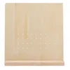 A wooden earring display stand with a base. Produktbild-Vorschau