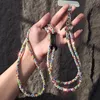 Handykette mit Glitzerperlen, bunte Handy Halskette, Produktbild-Vorschau 4