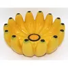BURI Bananenschale Keramik Gelb 25x10cm Obstschale Produktbild-Vorschau 1