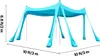 SucceBuy Strandzelt mit Sonnenschutz (UPF 50+) 3 x 3 x 2 m, Produktbild-Vorschau 8